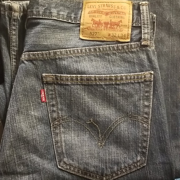 levis 527 34x32